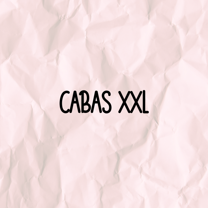 Le cabas XXL velours côtelé