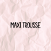 Maxi trousse velours côtelé