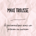 Maxi trousse velours côtelé à personnaliser avec un prénom