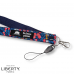 Tour de cou - liberty of london wiltshire bleu