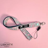 Tour de cou - liberty of london colleen's rose fluo