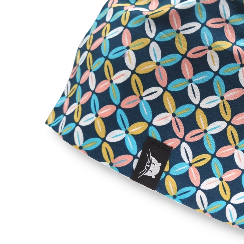 Calot court - céramique turquoise