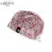 Calot court - liberty of london poppy metallic rose