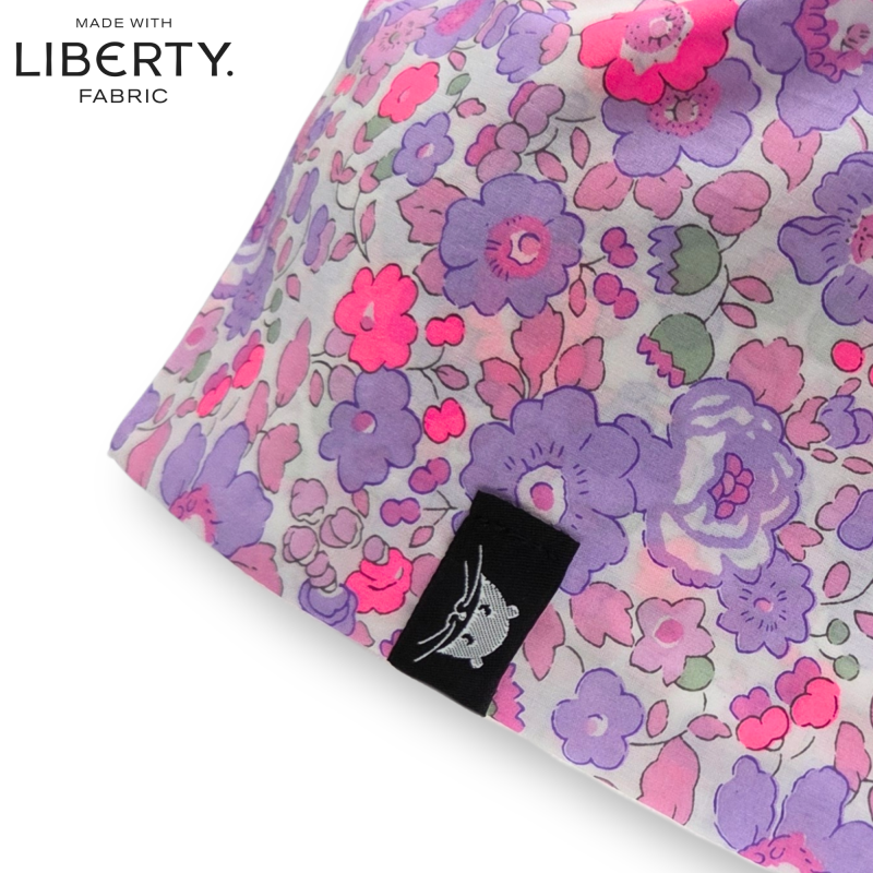 Calot court - liberty of london betsy mauve fluo
