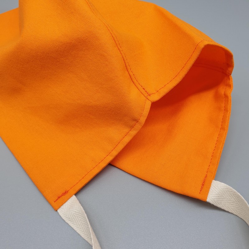 Calot court - orange uni