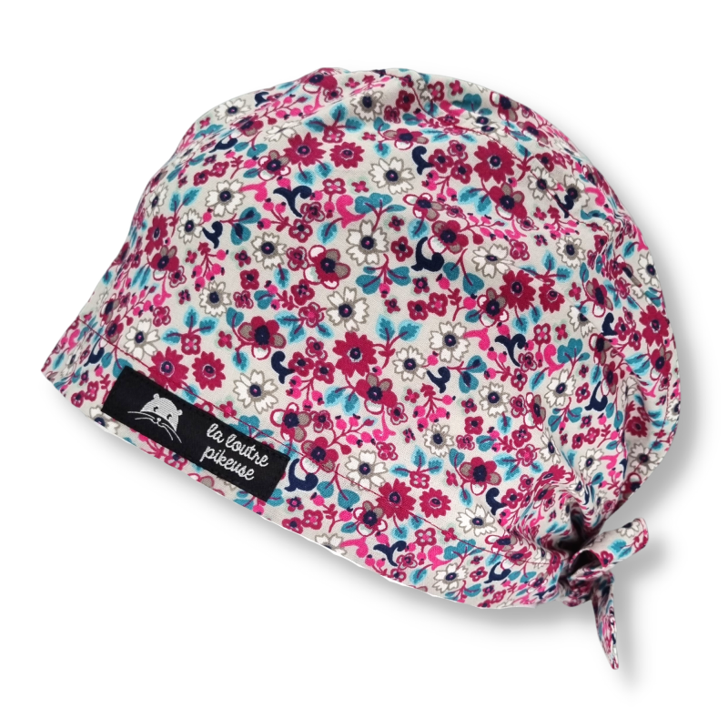 Calot de bloc couvrant - fleurs sauvages