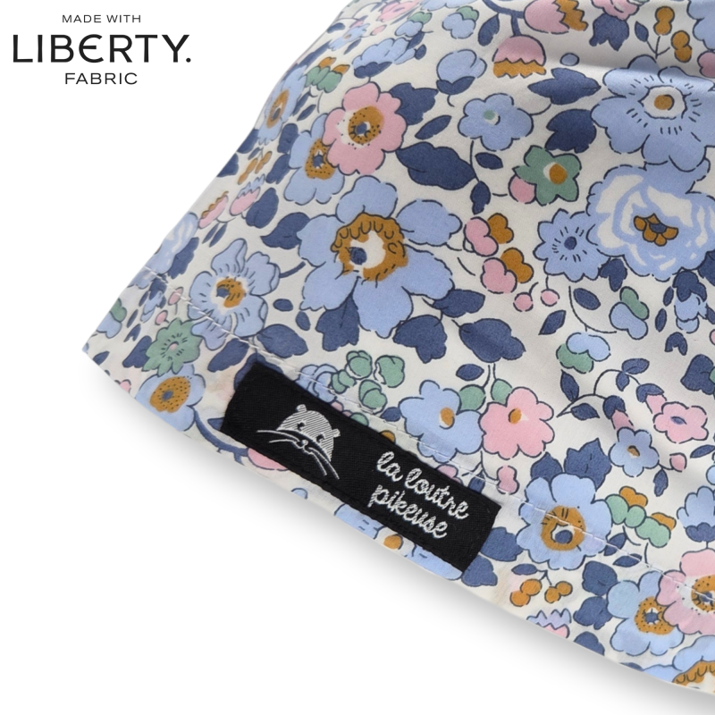 Calot de bloc couvrant - liberty of london betsy denim
