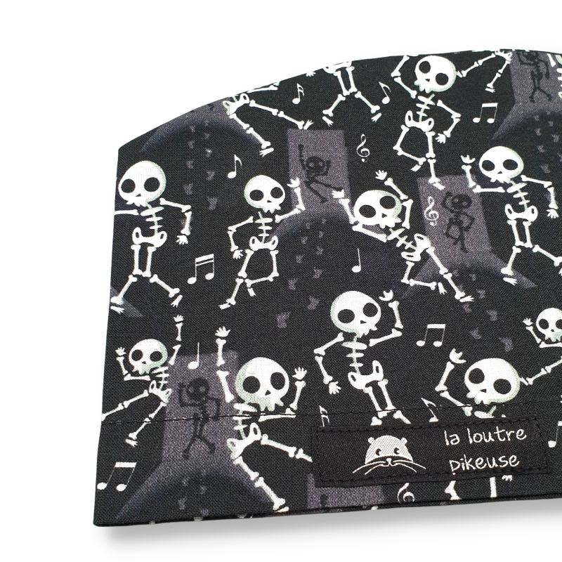 Calot de bloc couvrant - dancing skeletons