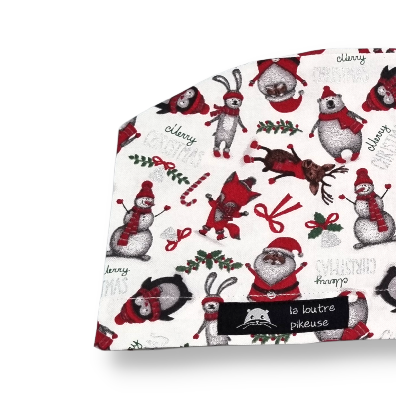Calot de bloc couvrant - christmas