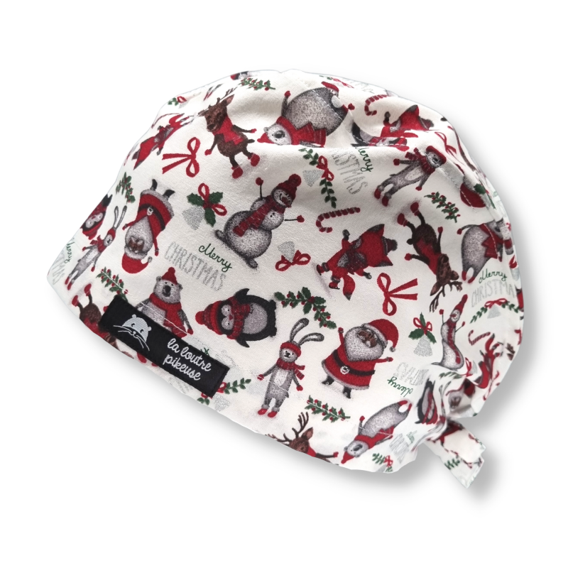 Calot de bloc couvrant - christmas