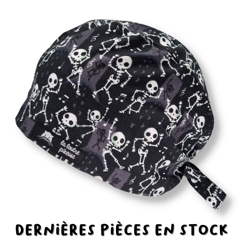 Calot de bloc couvrant - dancing skeletons
