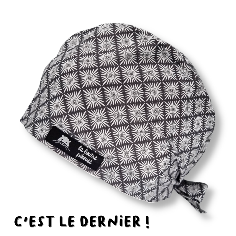 Calot de bloc couvrant - gris étoilé
