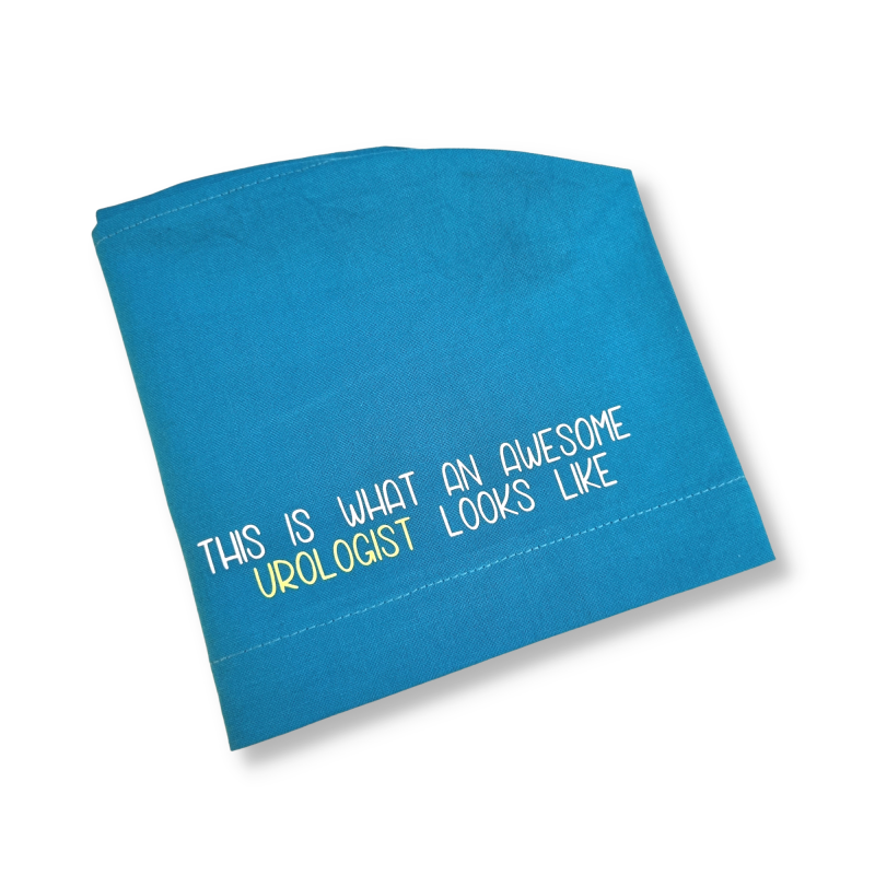 Calot de bloc couvrant - bleu turquoise uni