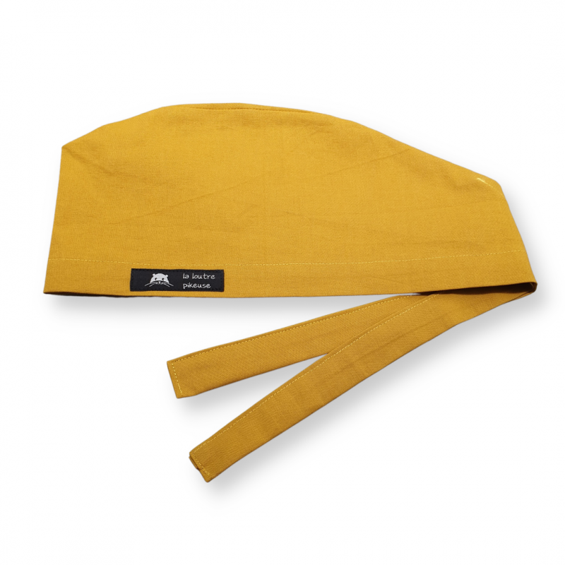 Calot de bloc couvrant - ocre uni