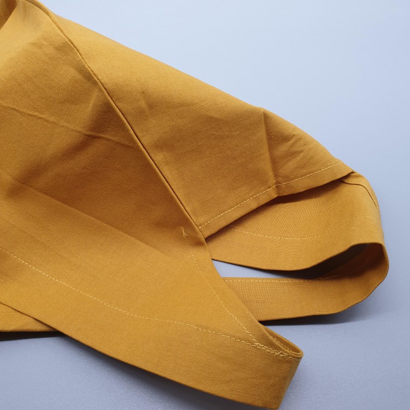Calot de bloc couvrant - ocre uni