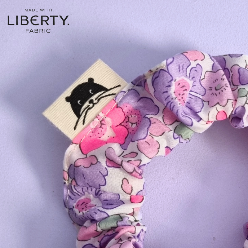 Le chouchou - liberty betsy mauve fluo