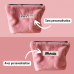Pochette à calots - éponge de bambou bubble gum et mélu
