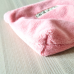 Pochette à calots - éponge de bambou bubble gum et mélu