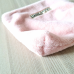 Pochette à calots - éponge de bambou rose blush et atma