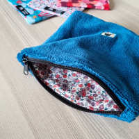 Pochette à calots - éponge de bambou canard et spring