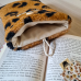 Pochette à livre - moumoute fauve