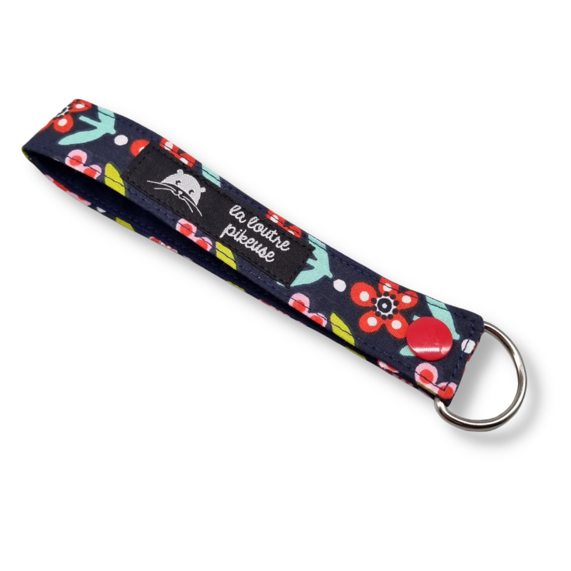 Porte-clés Tour De Cou San-X Rilakkuma - Sangle Extensible 440mm - Pendentif Ours Paresseux Marron