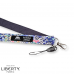 Tour de cou - liberty of london wiltshire mauve fluo