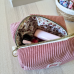 Trousse Make Up bois de rose "Boom Boom"