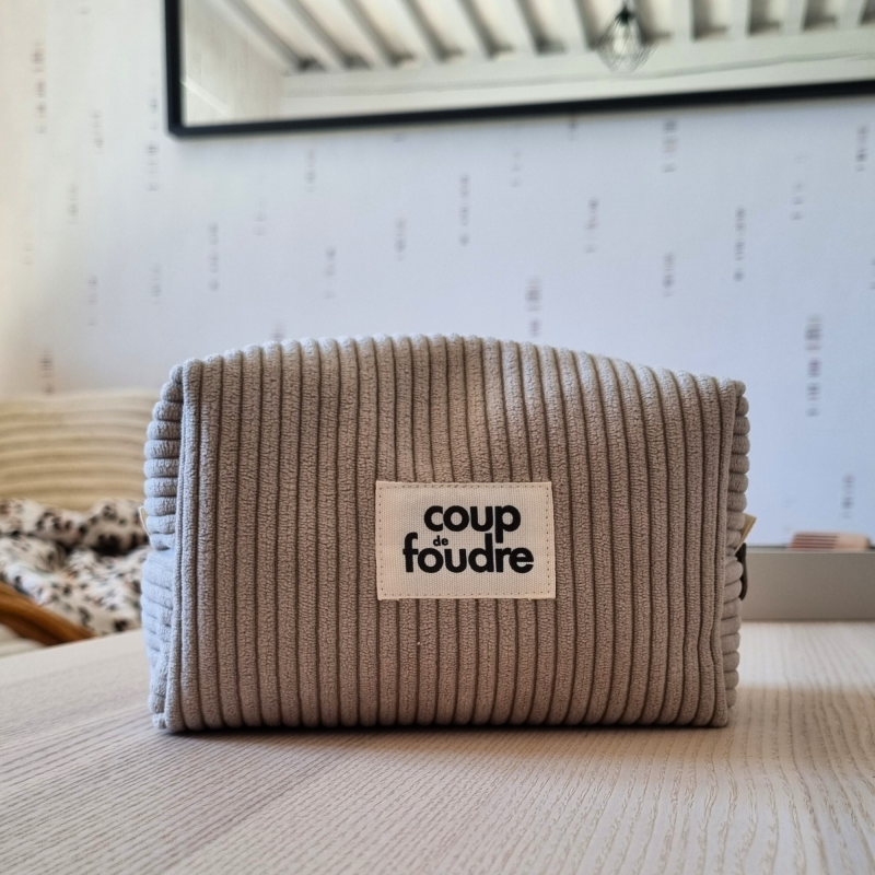 Trousse Make Up beige "Coup De Foudre"