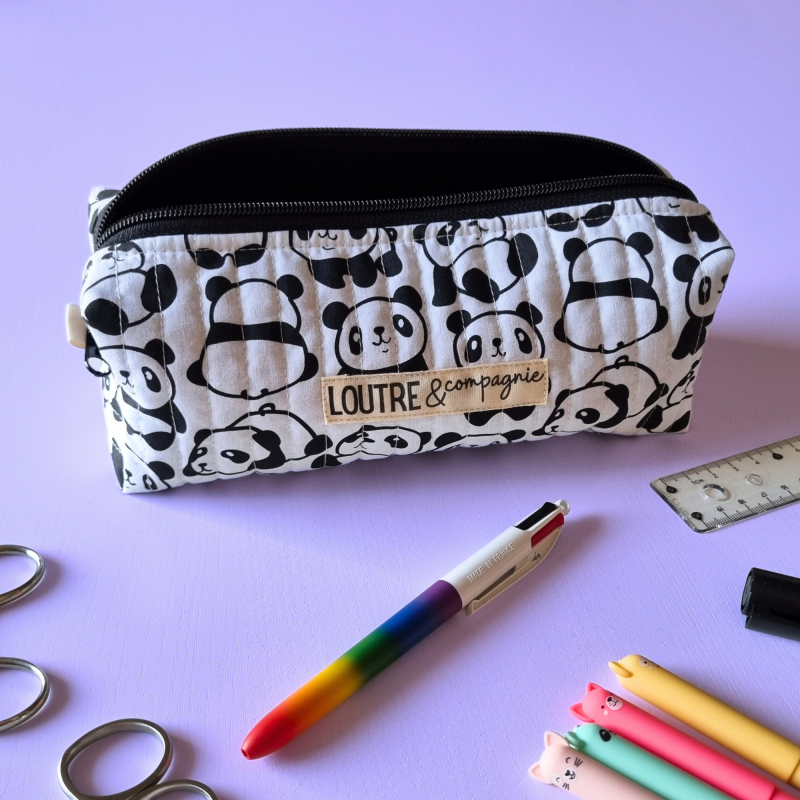 La maxi trousse matellassée - panda