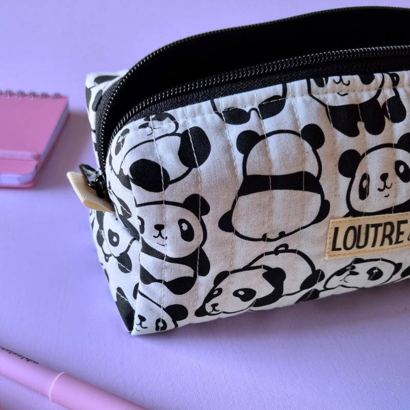 La maxi trousse matellassée - panda