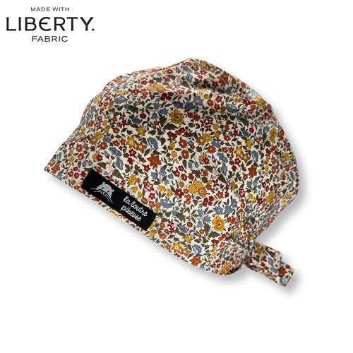 Calot de bloc couvrant liberty of london ava automne, marron