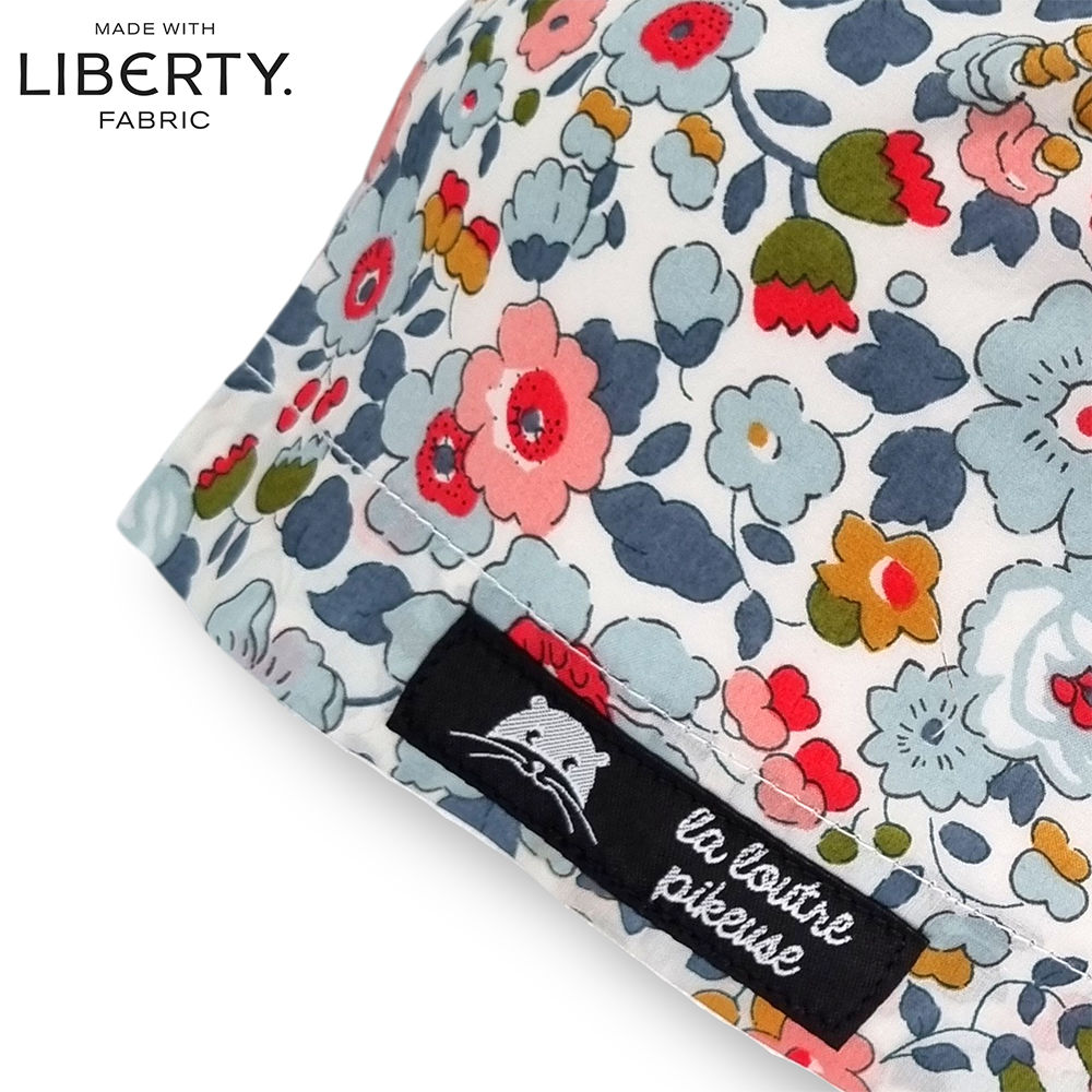 Calot de bloc couvrant liberty of london betsy bleu