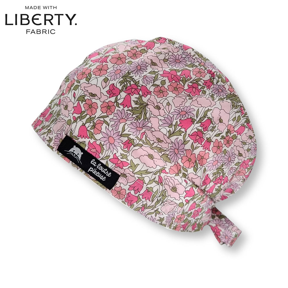 Calot de bloc couvrant liberty of london poppy metallic