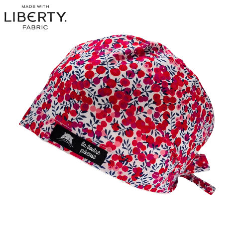 Calot de bloc couvrant - Liberty of London Wiltshire fushia Calot de bloc couvrant liberty of london wiltshire fushia