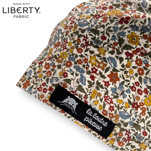 Calot de bloc couvrant liberty of london ava automne, marron