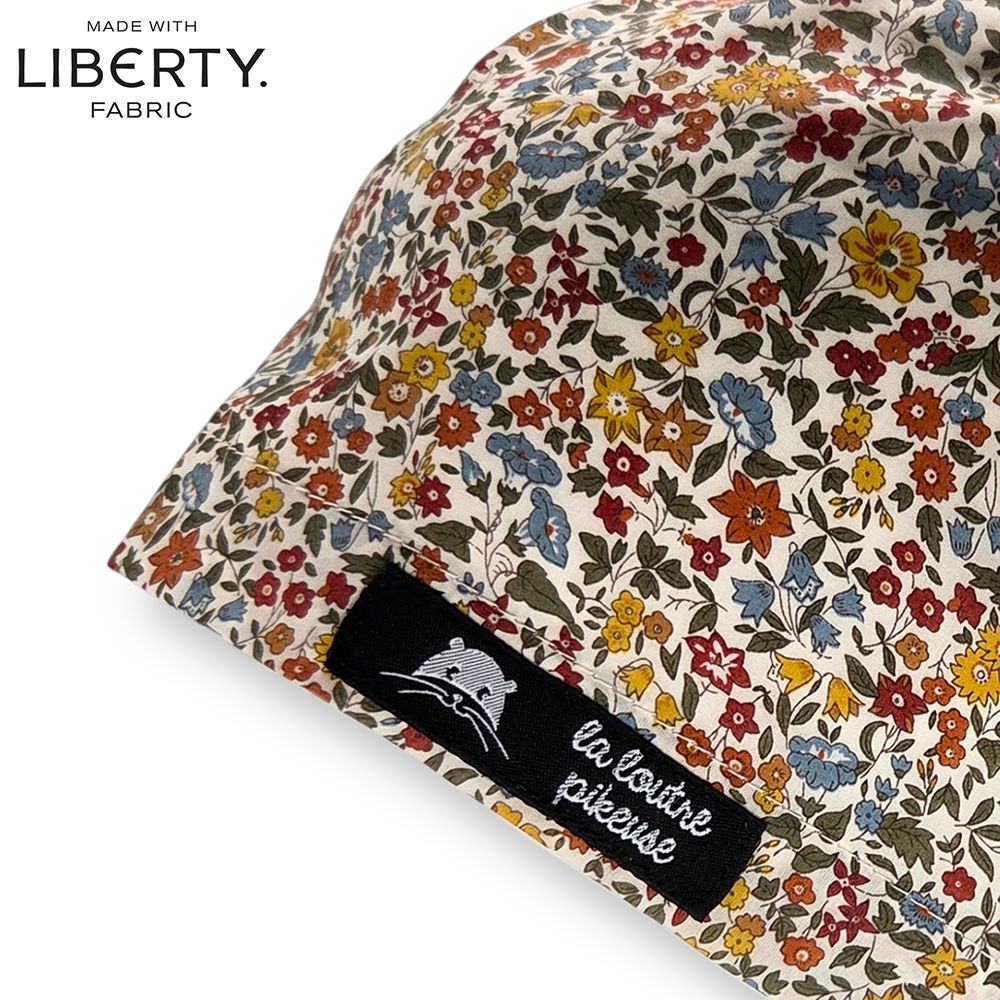 Calot de bloc couvrant liberty of london ava automne, marron