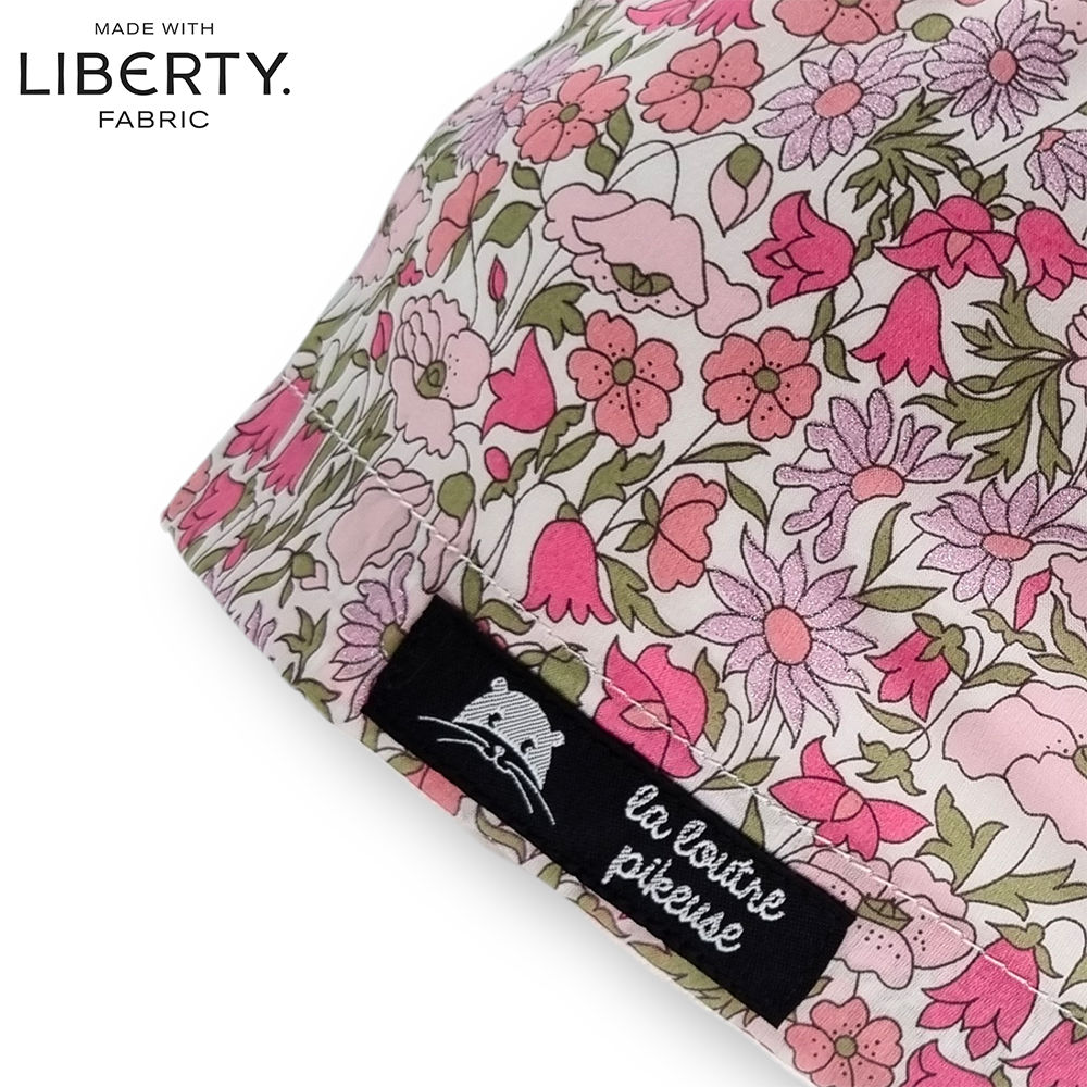 Calot de bloc couvrant liberty of london poppy metallic