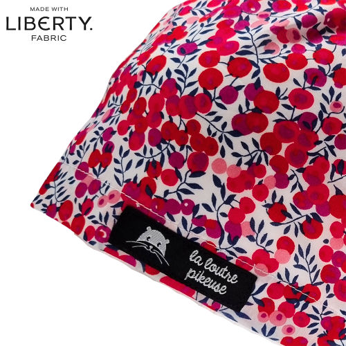 Calot de bloc couvrant liberty of london wiltshire fushia