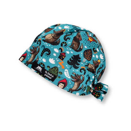 Calot de bloc couvrant petit chaperon rouge