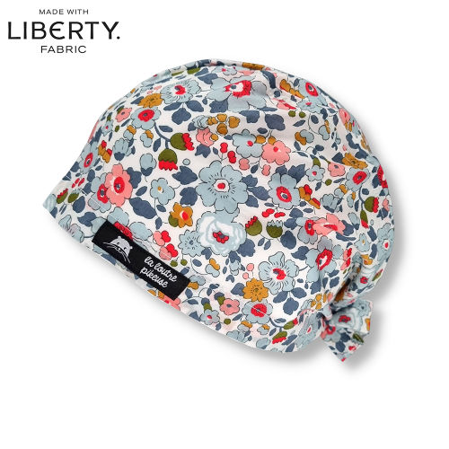 Calot de bloc couvrant liberty of london betsy bleu