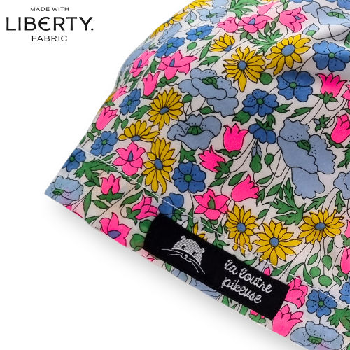 Calot de bloc couvrant liberty of london poppy daisy