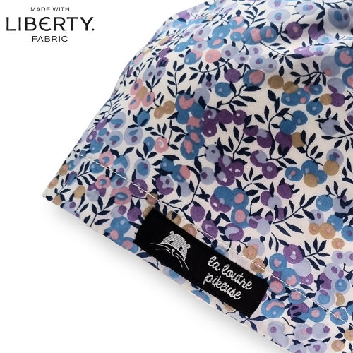 Calot de bloc couvrant liberty of london wiltshire lilas