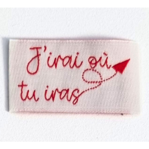 Etiquette fun j'irai où tu iras