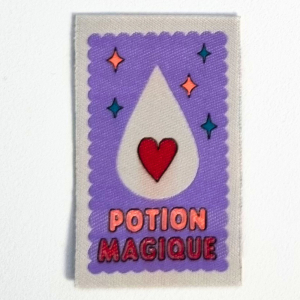 Etiquette fun potion magique