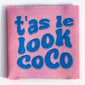 Etiquette fun t'as le look coco