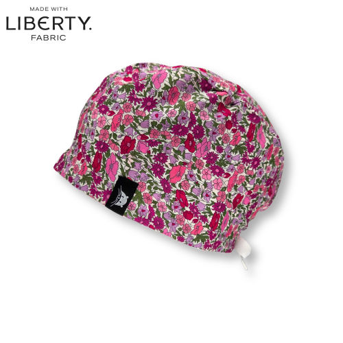 Calot de bloc court liberty of london poppy forest