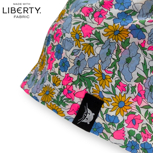 Calot de bloc court liberty of london poppy daisy