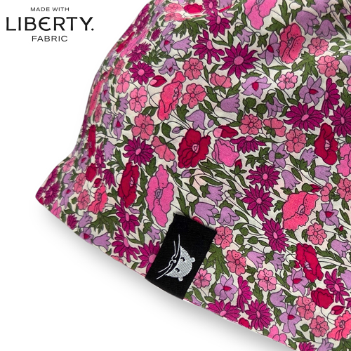 Calot de bloc court liberty of london poppy forest