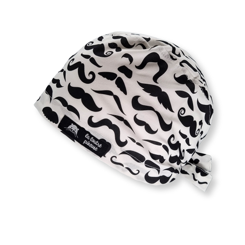 Calot de bloc couvrant - Movember Calot de bloc couvrant avec des moustaches pour movember